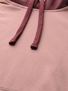 Women's Cotton Crop Hoodie with Custom Logo <b>Patches</b> <b>Slim</b> Fit-Breathable Eco-Friendly Winter Pullover - Product Image 5