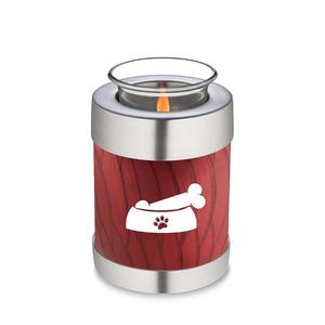 Green Enamel Brass Tealight Cremation Urn Scented Candle Jar Top Wholesale Price Memorial <b>Pet</b> Urns For <b>Ashes</b> <b>Keepsake</b> - Product Image 3