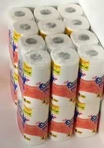 กระดาษชำระ/ทิชชูเยื่อไม้ไผ่นุ่มและซักได้48ม้วนเป็นมิตรต่อสิ่งแวดล้อมแบบใช้แล้วทิ้ง - Product Image 3