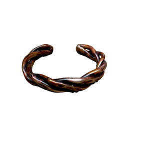 2027 China jewelry Modern Polished Round Cuff Jewelry for Women Indian <b>Healing</b> Handmade <b>Bracelet</b> Made of Copper Summer Jewelry - Product Image 5