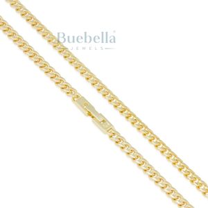 Hot Sale 5mm Cuban Link <b>Chain</b> <b>925</b> <b>Silver</b> & 18K Gold Plated Fine Moissanite Jewelry for <b>Men</b> Perfect Gift - Product Image 3