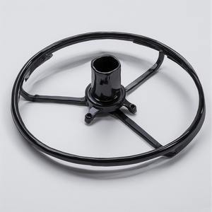 เหล็กแนวชนบทสำหรับตกแต่งต้นคริสต์มาสทำด้วยมือพร้อมฐานที่แข็งแรงออกแบบมาเพื่อปกป้องต้นไม้ในงานเทศกาลด้วยการตกแต่ง - Product Image 4