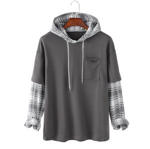 Latest Stylish Fashionable Hoodie For Men Customized Drop Shoulder <b>Puller</b> over Mens Hoodies 100% Cotton Jersey Hoodies CP-MH-07 - Product Image 3