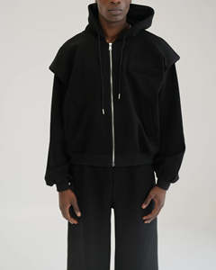 Dernier design de survêtement personnalisé pour hommes, ensembles de sweat-shirts unisexes en coton biologique, survêtement personnalisé, ensemble de jogging pour hommes, ensemble de survêtement - Product Image 6