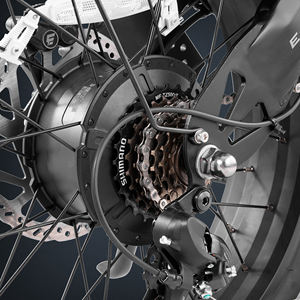 Ventes d'usine Eahora Romeo II, vélo électrique personnalisé avec gros moteur 52v 60ah, longue autonomie, vélo électrique 26 pouces, vélo électrique Fatire pour adultes - Product Image 2