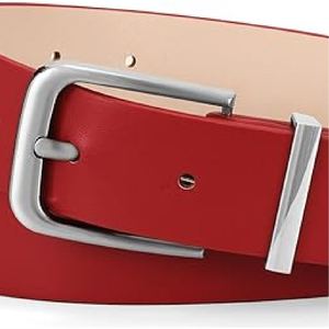 Genuine Cow Hide Leather <b>Belts</b> <b>Men</b> Custom Logo Solid Color High Quality Alloy <b>Buckle</b> Low MOQ Premium Formal Durable Fashion - Product Image 2