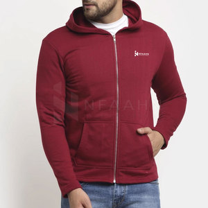 Sudaderas con cremallera para hombre personalizadas Último diseño de fitness con cantidad a granel Colección de invierno Hecho Material de poliéster/algodón de Pakistán - Product Image 1