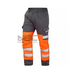 Kış temizleyici için özel erkek ağır çok cepler iş pantolonu endüstriyel inşaat iş giysisi