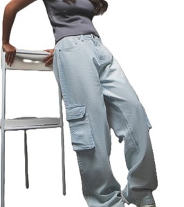 Pantalones para correr cómodos para mujer al por mayor, tejido de lana transpirable, ajuste regular, cintura alta, cierre de cordón, patrón de camuflaje - Product Image 4