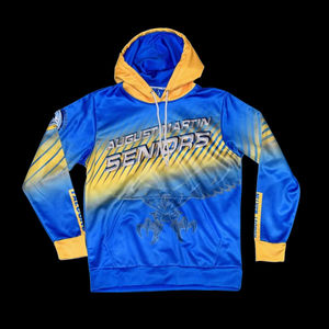 Sweat-shirts à capuche unisexes en polyester 100% léger, réversible, avec impression intégrale par sublimation, logo personnalisé pour équipe sportive masculine - Product Image 5