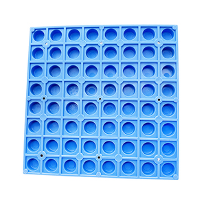 Lot de 64 blocs de construction éducatifs en PP souple de qualité alimentaire, plaque de base – 4 couleurs, taille jumbo, certifié CE, ensemble de blocs anti-étouffement - Product Image 5