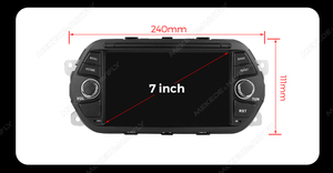 Écran MEKEDE Audio Coche Pantalla Carro Car Navigation 360 Audio Stereo Car-play Multimedia pour <span class=keywords><strong>Fiat</strong></span> <span class=keywords><strong>Tipo</strong></span> Egea 2015-2017 - Product Image 2