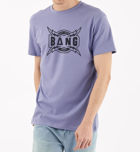 เสื้อยืดลำลองแขนสั้นสำหรับผู้ชายเสื้อยืดผ้าฝ้าย100% 180กรัมพิมพ์สกรีนผ้าไหมคุณภาพสูงลวดลายทึบซักง่าย - Product Image 1