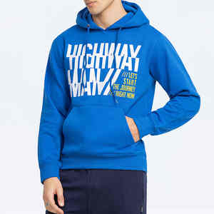 Sudadera con capucha y serigrafía personalizada 450 GSM para hombre, ropa informal de Algodón 100% con cuello con capucha y logotipo frontal - Product Image 4