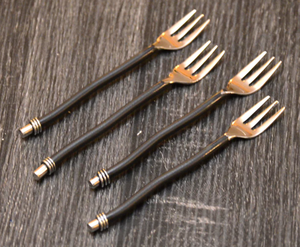 Fourchette à poignée en métal noir de qualité supérieure Offre Spéciale Design de qualité supérieure pour le dîner à bas prix - Product Image 5