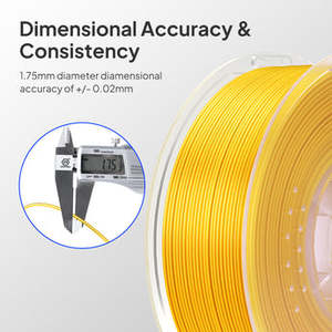 ELEGOO 1KG Colored Silk <b>PLA</b> 1.75mm <b>Filament</b> for 3D Printers - Product Image 4