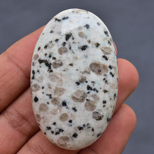 Piedra natural de cuarzo tallada en la palma de la palma, piedra natural de jaspe de Kiwi, piedras preciosas curativas, piedra de cristal de ágata - Product Image 1