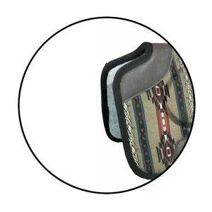 Almohadilla de sillín de lana de alta densidad Premium para caballos con capas transpirables y comodidad superior para el rendimiento de la equitación - Product Image 5