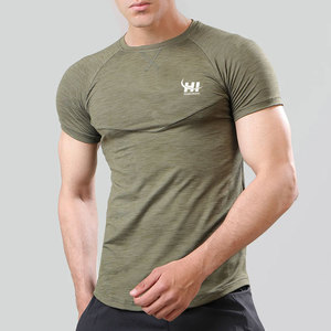 <b>Muscle</b> Fit <b>Men</b> Gym <b>T</b> <b>Shirts</b> Breathable Athletic Workout Wear Custom Logo Sports Apparel Sweat Absorbent <b>Men</b> Gym <b>T</b> <b>Shirts</b> - Product Image 1