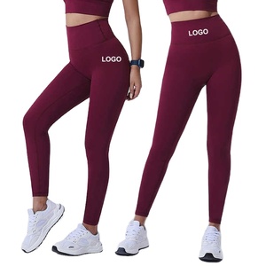 Mallas atléticas sin costuras para levantar la cadera, cintura alta, para correr, ajustadas, para gimnasio, entrenamiento, Fitness, Yoga, mallas para mujer - Product Image 1