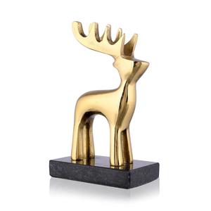 Metal Santa with Reindeer Stand Christmas Mantel Decor Handmade Christmas Decor Choice of Finishing - Product Image 5