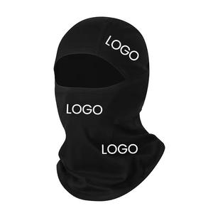 Vente en gros cagoule de karting imprimée sur mesure masque facial Sports d'hiver visage intégral coupe-vent couverture chaude casque de ski doublure cagoule - Product Image 1