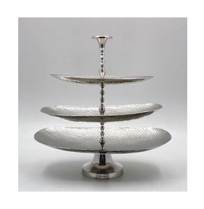 Hot Selling High Quality Aluminium 5 Tier Hanging Cake <b>Stand</b> for Wedding <b>Display</b> Cupcake Handmade Wholesale Bulk - Product Image 2