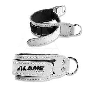 อุปกรณ์นิรภัยสำหรับฟิตเนสสายรัดข้อเท้ารูปตัว D ทำจากหนังวัวออกแบบได้ตามต้องการ - Product Image 2