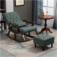 Chaise de salle à manger moderne personnalisée en bois de manguier et tissu, convertible et extensible, pour bar à domicile, cave à vin, salle de sport, entrepôt, bureau à domicile, entrée