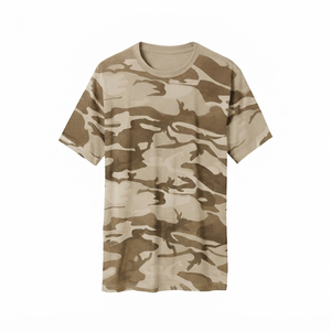 T-shirt Homme Oversize Style Formel à Manches Courtes Uni, Col Rond, Logo Personnalisé, Motif Imprimé, 100% Coton Tricoté Respirant - Product Image 6