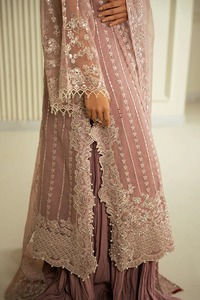 Meilleur costume en mousseline de soie personnalisé pour femmes Salwar Kameez robe de soirée fantaisie entièrement personnalisée par le fabricant et le fournisseur - Product Image 3