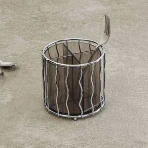 Porta Cubiertos Único y Compacto, Organizador de Cubiertos, Escurridor de Cubiertos, Porta Cubiertos para Tenedores, Cuchillos y Cucharas - Product Image 1