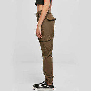 Pantalons cargo tendance pour femmes 2025, pantalons élégants et confortables avec des poches fonctionnelles pour un usage quotidien, service OEM personnalisé - Product Image 6