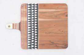 Planche à découper imprimée d'émail en bois, plateau de décoration de grande taille, accessoires d'émail en bois, vente - Product Image 5