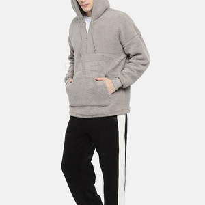 Best Selling Cheap Price <b>Sherpa</b> <b>Fleece</b> Hoodies Custom Design <b>Men</b> <b>Sherpa</b> <b>Fleece</b> Hoodies for Adult - Product Image 4