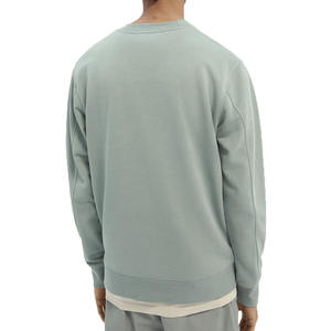 Sudaderas Personalizadas con Logotipo para Hombre, Diseño Holgado con Hombros Caídos, 100% Algodón, Técnica Bordada, Estilo Liso - Product Image 2