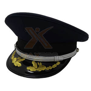 Gorras de Uniforme de Diseño Único en Color Sólido, Gorras de Uniforme de Marca Privada, Fabricación de Gorras de Uniforme - Product Image 1