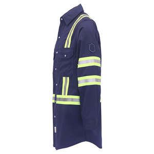 Camisas de trabajo de seguridad para hombres, camisa ignífuga de soldadura fr, 2023, buena calidad, venta al por mayor, 2023 - Product Image 3
