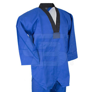 2024 personnalisé OEM vêtements de sport de haute qualité coton Taekwondo uniforme bas prix en ligne Offre Spéciale vêtements d'arts martiaux - Product Image 6