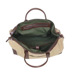 Sac de luxe personnalisé pour la salle de sport week-end de voyage-Durable toile cuir polyester décontracté mode randonnée épaule sac à roulettes - Product Image 4