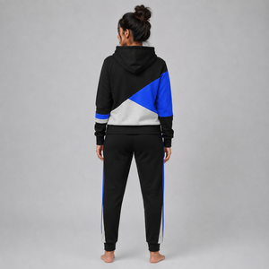 Survêtement pour femmes de haute qualité 100% coton, grande taille, réversible, léger, respirant, antibactérien, séchage rapide, à capuche, décontracté - Product Image 3
