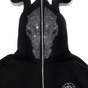 Sudadera con capucha y cremallera a prueba de viento de invierno para hombre a precio de venta al por mayor para adultos nueva ropa de calle estilo última llegada personalizable - Product Image 5