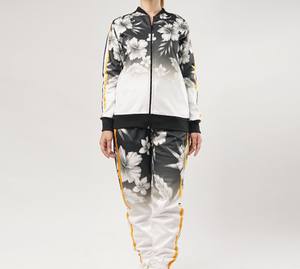 Conjunto Deportivo Informal de Dos Piezas con Capucha para Mujer, 100% Algodón, Transpirable - Product Image 2