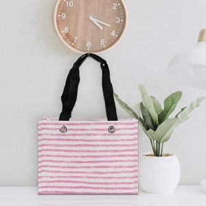 Bolsa de Compras Personalizable de Tela Tejida de Polipropileno con Asa, Patrón y Empaque a Medida - Product Image 2