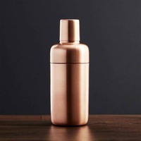 Bouteille d'eau réutilisable en cuivre avec couvercle à vis étanche pour l'extérieur, le camping, la salle de sport, la maison et l'hydratation quotidienne.