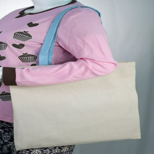 Custom Printed Logo Zipper Recycled Cotton <b>Canvas</b> <b>Animal</b> Prints Music Tote Shopping Bag Eco-Friendly Promotional Shoulder Bag - Product Image 1