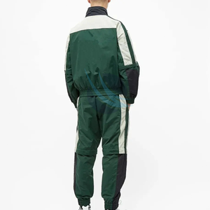 Ensemble de survêtement streetwear personnalisé 2 pièces, veste coupe-vent réfléchissante 3M en nylon et pantalon de survêtement - Product Image 5