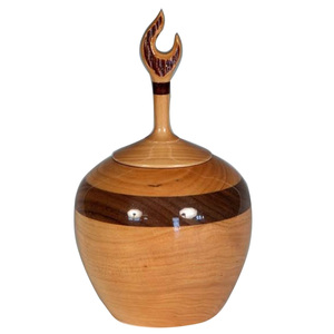 Fournitures funéraires Urnes de crémation en bois massif Cendres commémoratives Urnes de crémation en bois Souvenir Fournitures funéraires commémoratives - Product Image 3