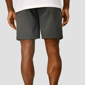 Logo personnalisé OEM ODM d'usine Poches à fermeture éclair Spandex en polyester Panneau de sentier junior Shorts pour hommes Vente en gros - Product Image 5