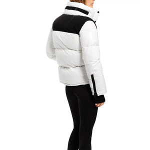 Veste matelassée tendance pour femme avec coupe surdimensionnée et col haut style zippé idéal pour les détaillants de mode et les acheteurs en gros - Product Image 6
